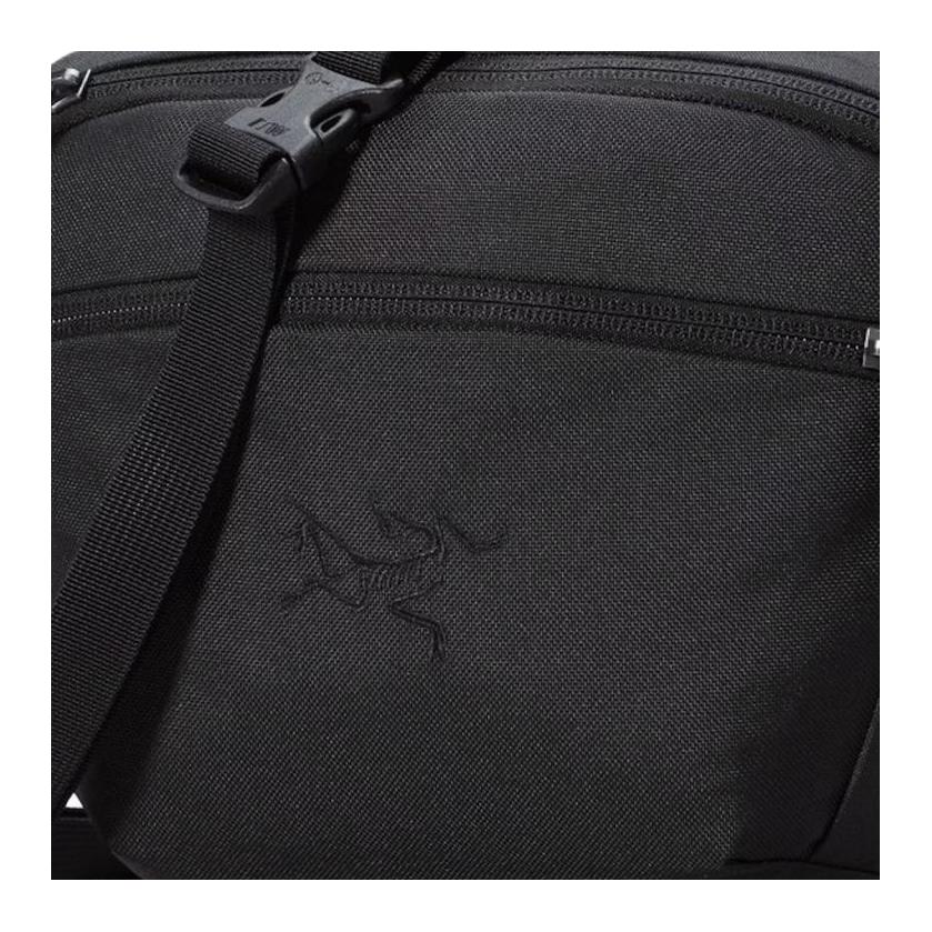 Arcteryx Mantis Polyester One Shoulder Crossbody Fanny Pack Unisex Black X000008973