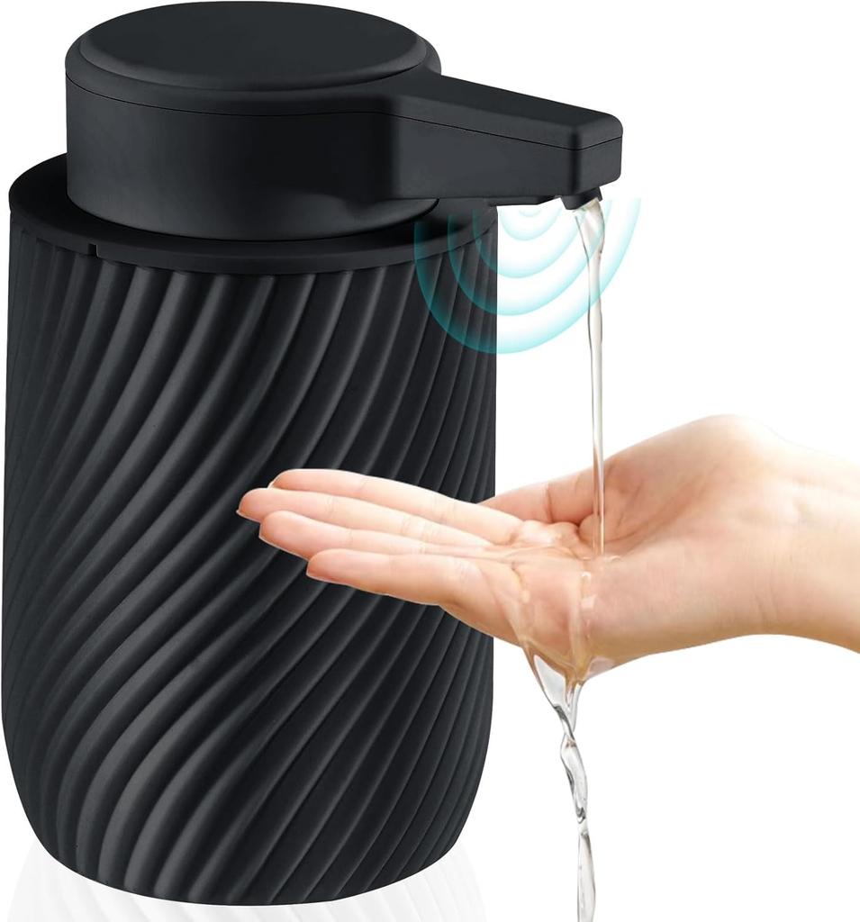 New Touchless Soap Dispenser Rechargeable Automatic Soap Dispenser 300ml with 3 Adjustable Soap Levels Bathroom Kitchen