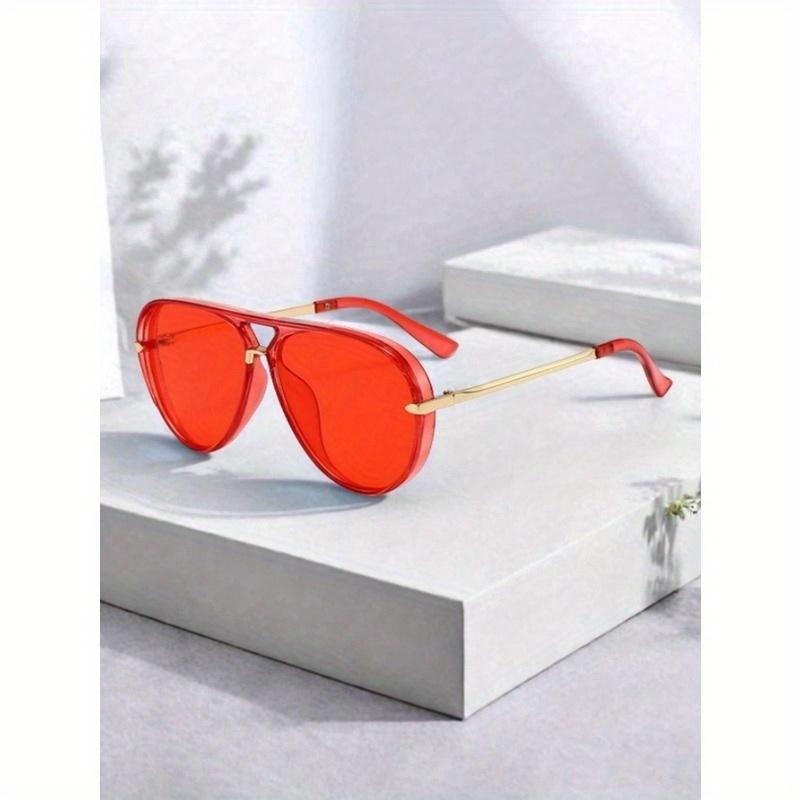 Feye 1 шт. Женские ретро минималистичные модные очки с большой оправой, подходят для пляжа и путешествий