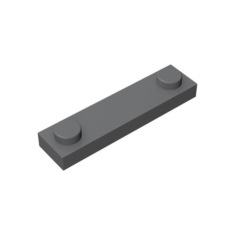 50pcs 92593 Modified 1 x 4 with 2 Studs Bricks Collections Bulk Modular GBC Toys For Technical MOC DIY Building Blocks Compatibl