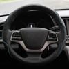 My Good Car из искусственной кожи, защитный чехол на руль автомобиля, чехлы на руль для Hyundai Elantra 2016-2018, Стайлинг автомобиля