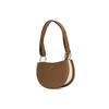 FILA Zipper Closure PU Shoulder Bag Women Shoulder Bag Khaki F13W211165F-DK