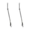 2 Stainless Steel Straws with Integrated Filter for Tea and Infusions