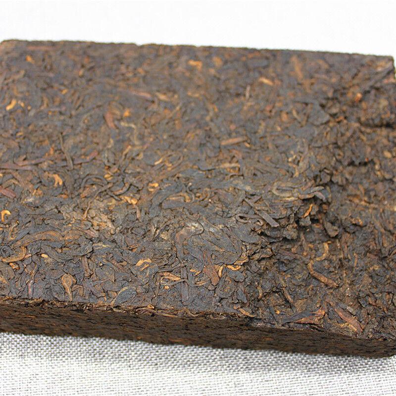 Yunnan Pu'er Tea Camphor Palace Tea Brick 250g Ripe Tea Menghai Palace Brick