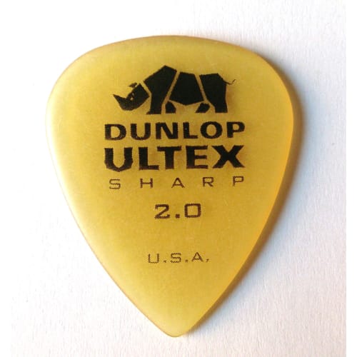 Jim Dunlop Guitar Picks Ultex Sharp 433R2.0 (2.00mm)