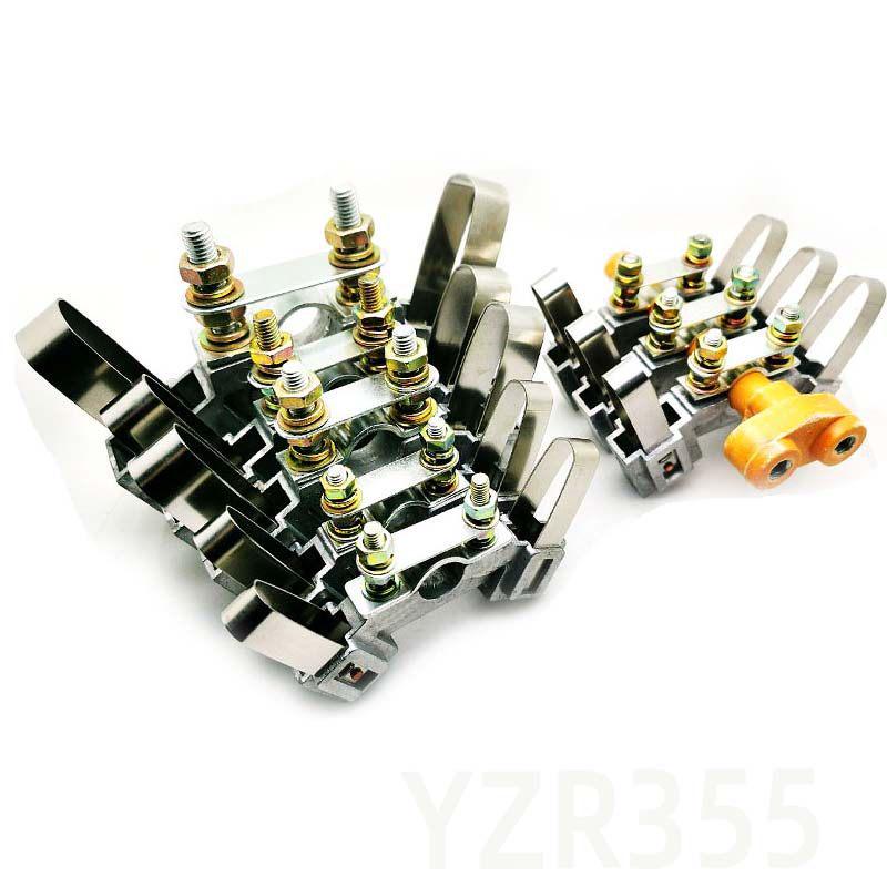 YZR J164 Generator Carbon Brush Accessory with Copper Frame and Wire Lug