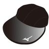 Одежда для гольфа Защита от УФ-лучей Дезодорирующий Универсальный размер [Mizuno] Двусторонний козырек, (Брим), Лента, E2MWA223, Женская, Черный,