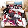 Anime High School DxD  2_3PCS Bedding Set Duvet Cover Bedroom Comforter Covers Single Twin King _Size Quilt Cover Home Textiles