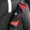 2pc/set Car Seat Belt Shoulder Cushion  Protector Pad Accessories For Tesla Model 3 Model S X Model Y Roadster SpaceX Cybertruck