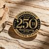 2026 Брошь в честь 250-летия США Сплав Эмалированный Значок с Флагом Колокол Свободы Бабочка Пряжка Костюм Лацкан