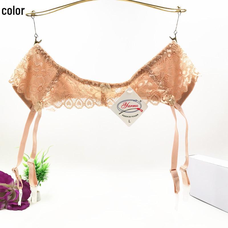 Сексуальный кружевной пояс для чулок с высокой талией - Европейский и американский дизайн