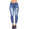 Women's Mid Rise Jeans Skinny Ripped Jeans Stretch Distressed Denim Pants Slim Fit Butt Lifting