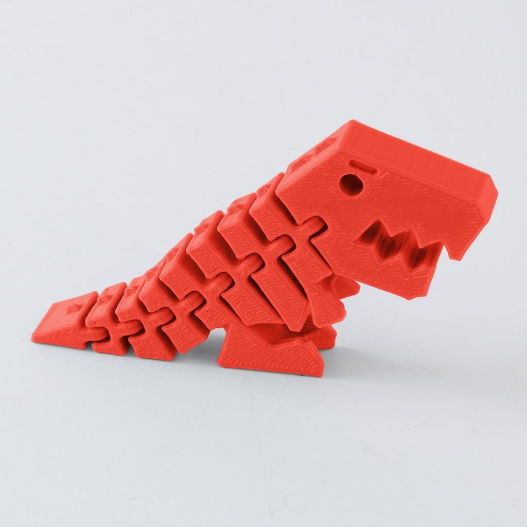 3D-печать динозавра 3D-печать шарнирного червяка игрушка для взрослых и детей Таинственная игрушка динозавра