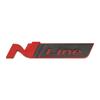Metal 3D N LINE Logo Car Rear Trunk Emblem Sticker Auto Body Badge Decal for Hyundai Accent Sonata Kicks Reina vq1