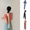 Long Ribbon Silk Scarf Elegant Hand Tied Neck Scarf Elegant Hair Scarf Women Dinner Party Hairband Fashion Hair Decors