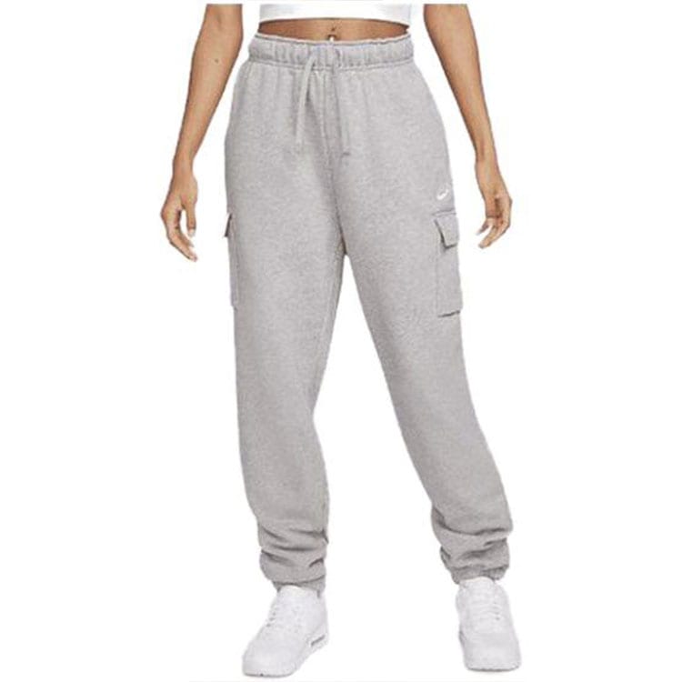 Nike Женские вязаные спортивные штаны Серые DQ5197-063