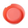 Round Plastic Dog Bowls Plastic Pet Food Bowl Pet Accesorios Cat Dog Feeder  for Puppy Kitten