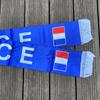 14x130cm  National Team Football Fans Scarf   France Tassel Flags Scarf Party Commemorative Souvenir