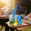 Non-Slip Handle Sauce Application Brush Heat Resistant Oil Brush  Pastry Making
