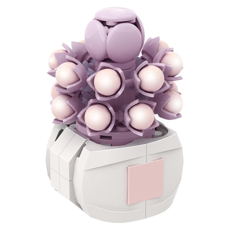 Суккулентный букет из цветов, конструктор - Праздничные подарки и игрушки