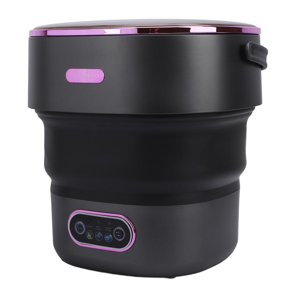13L Foldable Clothing Washer with Drain Hose Full Automatic Mini Laundry Machine for Apartment