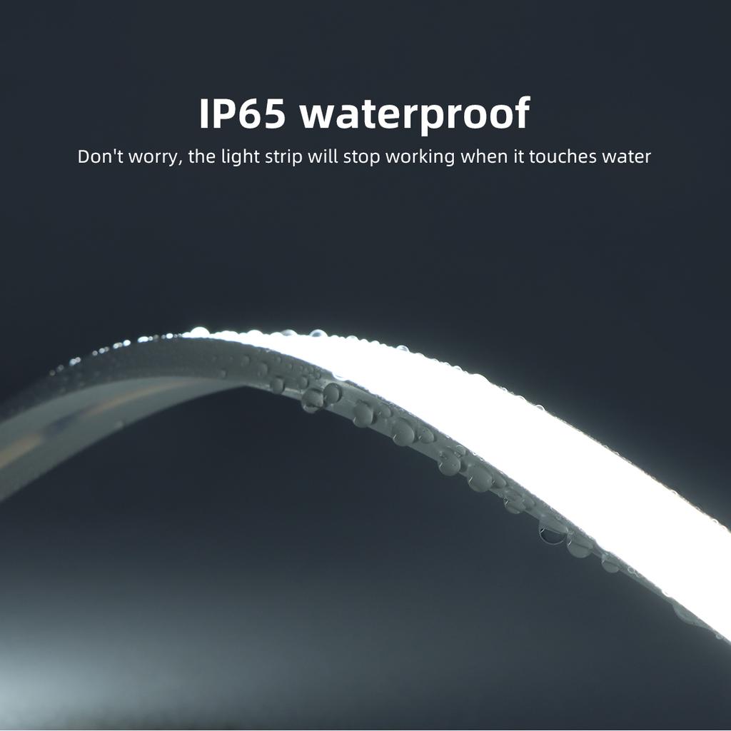 DC 24V Touch Sensor Dimmable COB LED Strip Light 5M 10M Pure Silicone Tube LED Neon Tape For Kitchen Cabinet Room Backlight Lamp