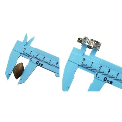 Plastic ABS Caliper, 150mm, for Measuring Inner and Outer Diameters, Non-Magnetic, Lightweight, Portable, nogi1