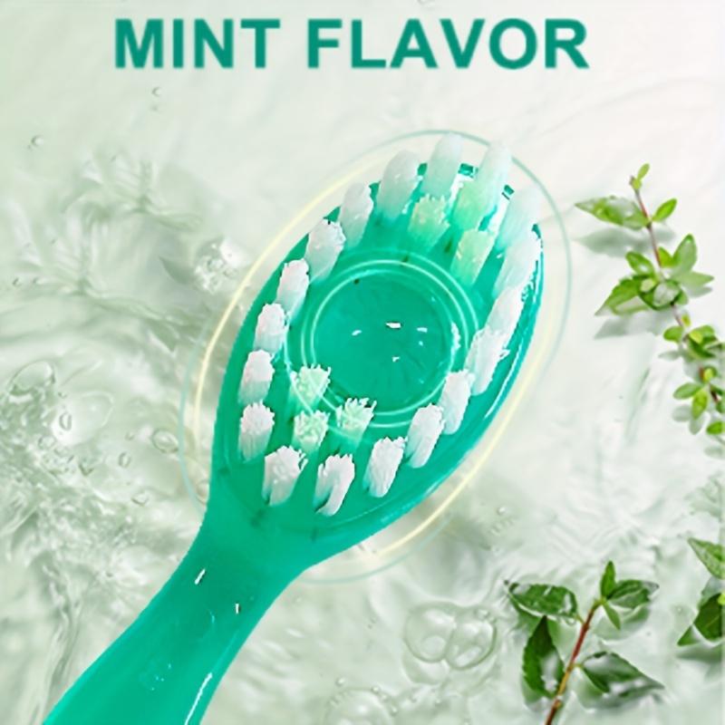 10 шт. одноразовых мини-зубных щеток для путешествий, 5-в-1 предварительно намазанная мини-щетка + зубная нить + зубочистка + скребок для языка, предварительно намазанная зубная щетка для путешествий