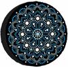 Mandala Dot Painting Spare Tire Cover Universal SUV Truck Weatherproof Protector