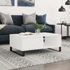 VidaXL Coffee Table White 90x60x35 Cm Engineered Wood 827068
