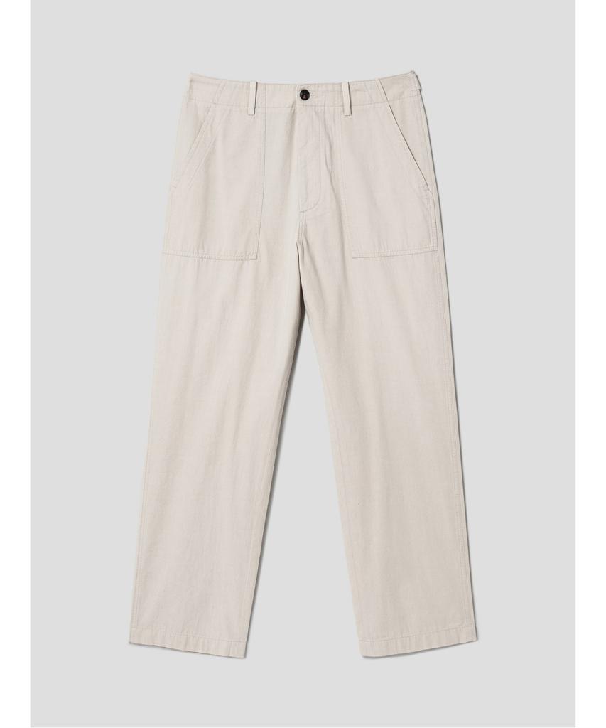 SHIFT.G Semi Wide Fatigue Pants Ivory