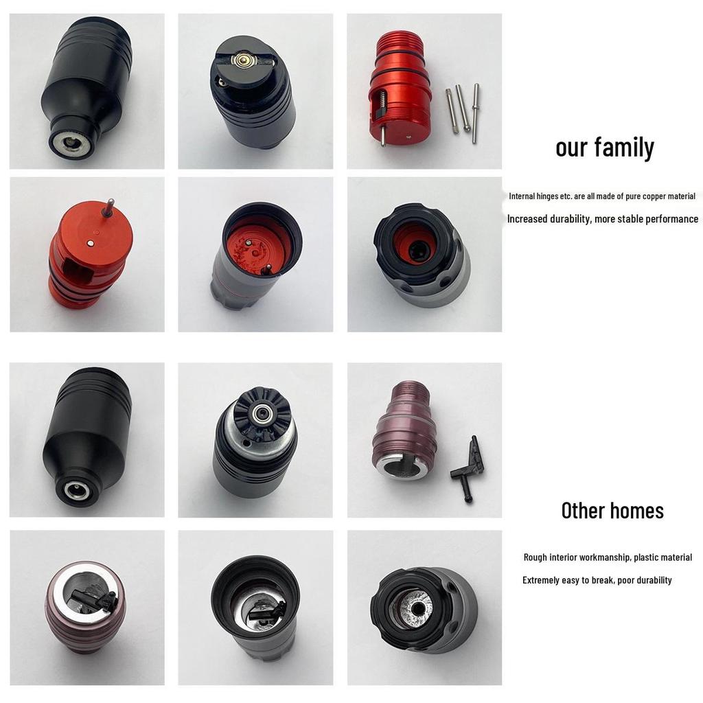 Череп Нет. Набор из 4 моторизованных тату-ручек для практики студентов