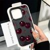 Модный чехол с рисунком вишневого личи винно-красного цвета для Realme 15 14 13 12 11 9 Pro Plus 10 8 5G 8i C53 C51 C63 C55 C65 C21Y C25Y Capa