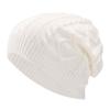 New Pleated Plus Fleece Women's Knitted Pullover Hat Autumn and Winter Diamond Ear Protection Warm Hat