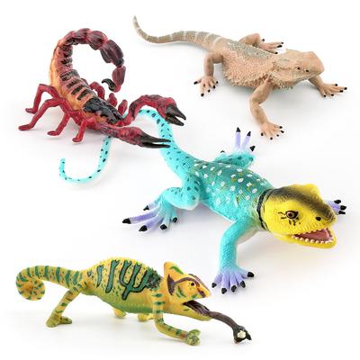 Симуляция Земноводное Рептилия Хамелеон Ящерица Скорпион Чоу Ящерица Коварная Декоративная Модель Статическая Фигурка