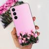 Для Samsung Galaxy A24 4G Чехол Пара Милое Сердце Красивый Цветок Чехол Для Fundas Samsung A24 4G A245F A 24 Мягкий Прозрачный Резиновый