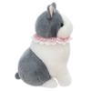 Rabbit Plush Cuter Ornament With Lace Scarf Decoration For Home Gift Office
