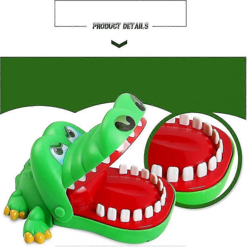 Crocodile Toy Classic Mouth Dentist Bite Finger Family Game Children Kids Action