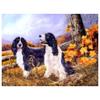 3D Diamond Embroidery Painting Cross Stitch Round Rhinestone Painting Animal Dogs
