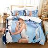Singer S-Sabrina C-Carpenter Duvet Cover Set Home Style Bedding Soft Laundry Cotton Bed 2/3 Piece Set Student Dormitory Gift