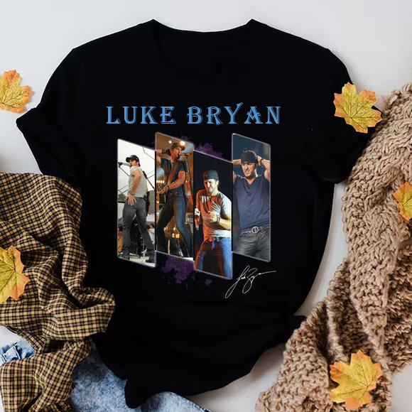 LOVE Luke Bryan Signature Short Sleeve Unisex Adult T-Shirt All Size Unisex T-Shirt