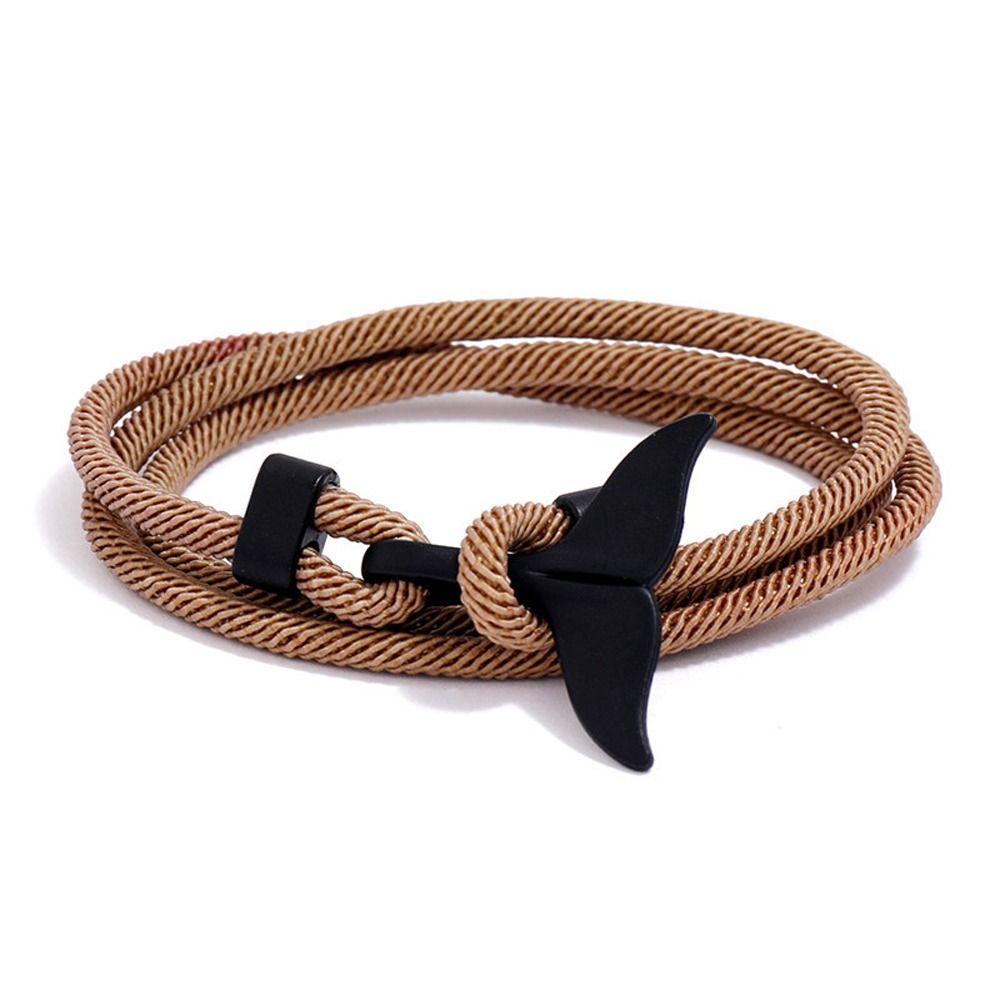 Couple Niche Design Braided Rope Bracelet Men Bracelet Fashion Jewelry Korean Style Hand Strap
