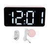 Extra Loud Alarm Clock with Bed Shaker Large LED Display Bed Shaking Alarm Clock with Corded