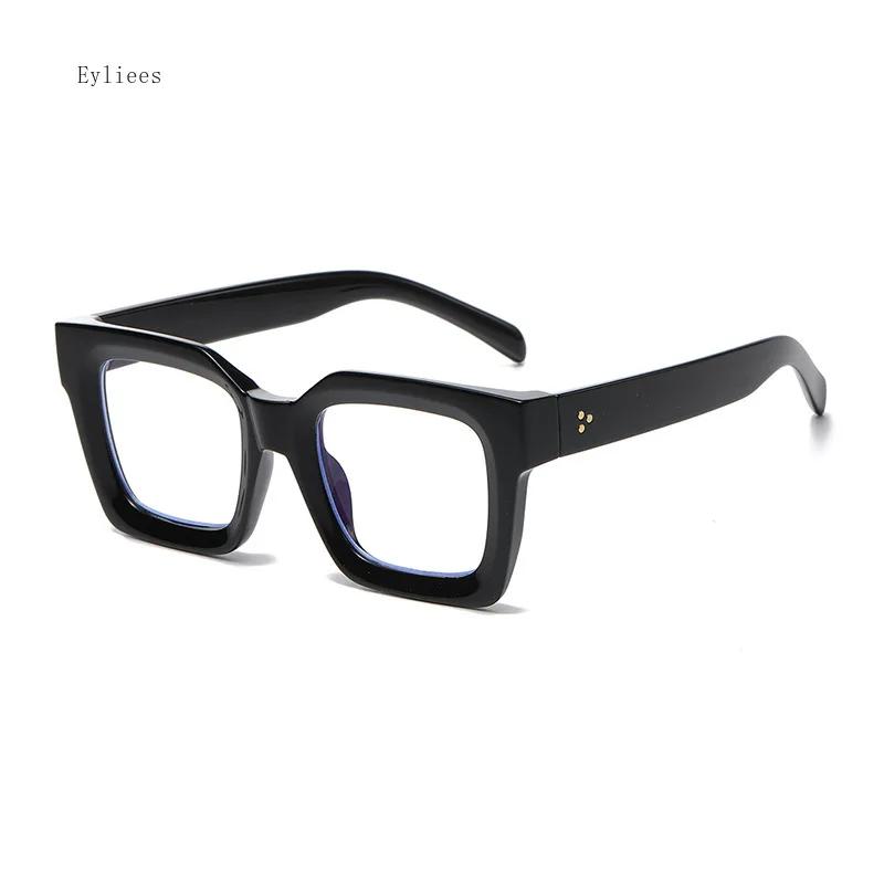 Новые Модные Женские Роскошные Квадратные Солнцезащитные Очки Женские Винтажные Большие Солнцезащитные Очки Женские Большая Оправа Uv400 Защита Черные