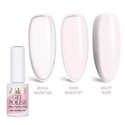 LED/UV Gel Polish Nudes N20 Soft Rose AlleLac HEMA/Di-HEMA Free 6g