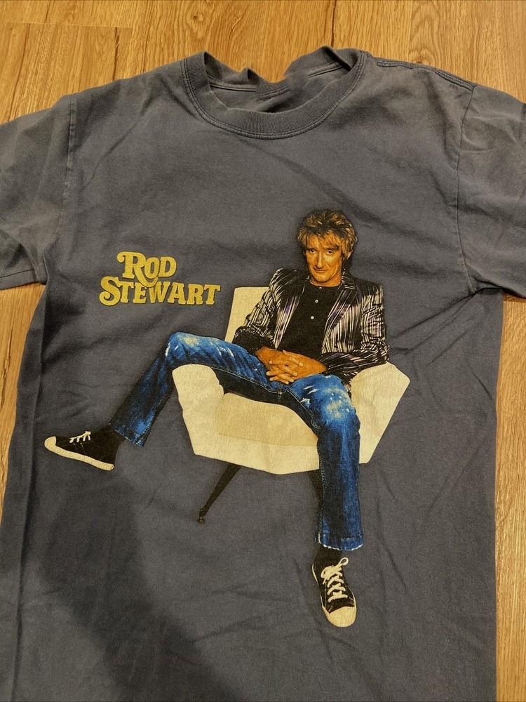 Vintage Rod Stewart Music Tour T-shirt Short Size S to 5XL IL912 Unisex T-Shirt