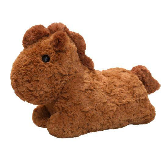 Yousheng Кукла-лошадь Плюшевая игрушка Мягкое чучело животное Год Лошади Плюшевая Милая мультяшная кукла-лошадь для украшения дома, спальни, дивана, подарок на день рождения