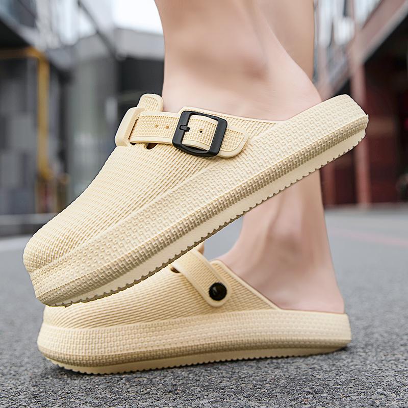 2024 New Fashion Men's and Women's Sandals Casual Sports Shoes Outdoor Beach Sandals Pair Flip-flops Home Shoes