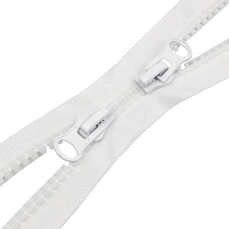 # 8 Ремонтный комплект Куртка Пальто Полимерная молния Двусторонняя открытая двойная ползунка Аксессуары для одежды Длинная молния