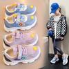 Children's Mesh Sports Shoes Autumn New Boys and Girls Soft-soled Running Shoes, Children's Velcro Casual Shoes Trend